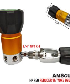 Alternative view of AmScuD Adjustable HP Regulator Reducer With Yoke