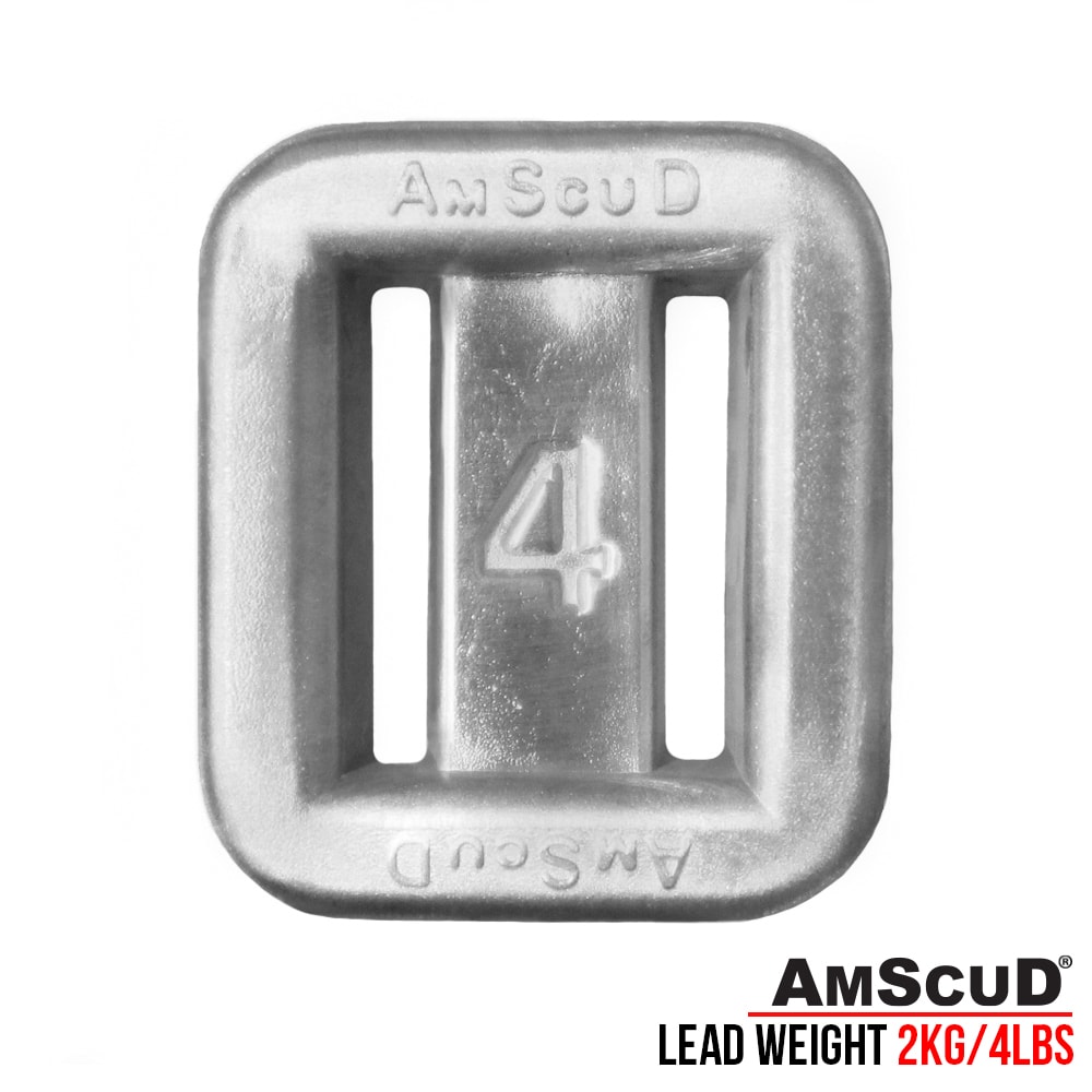 AmScuD Lead Weight 2kg/4lbs – AmScuD – Premium Meets Value