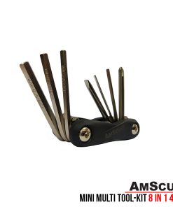 Alternative view of AmScuD 4844 Mini Multi Tool 8 in 1