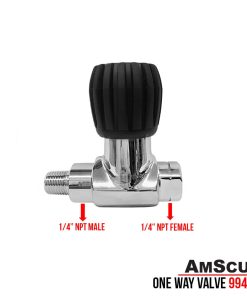 Alternative view of AmScuD One Way Valve OW-02