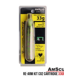 AmScuD Re-Arm Kit CO2 Cartridge 33gram