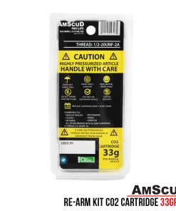 Alternative view of AmScuD Re-Arm Kit CO2 Cartridge 33gram