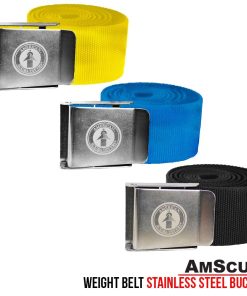 AmScuD Weight Belt Stainless Buckle
