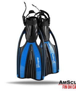 Alternative view of AmScuD Fin Open Heel Carp