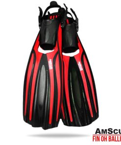 Alternative view of AmScuD Fin Open Heel Ballistic
