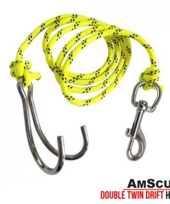 AmScuD Double Twin Drift Hook Yellow