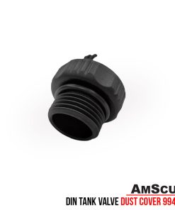 Alternative view of AmScuD DIN Tank Valve – DUST COVER