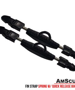 AmScuD Fin Strap Spring With Quick Release Buckle