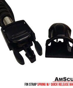 Alternative view of AmScuD Fin Strap Spring With Quick Release Buckle