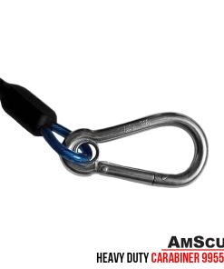 Alternative view of AmScuD Heavy Duty Shock Line w/ Wire SS CARABINER