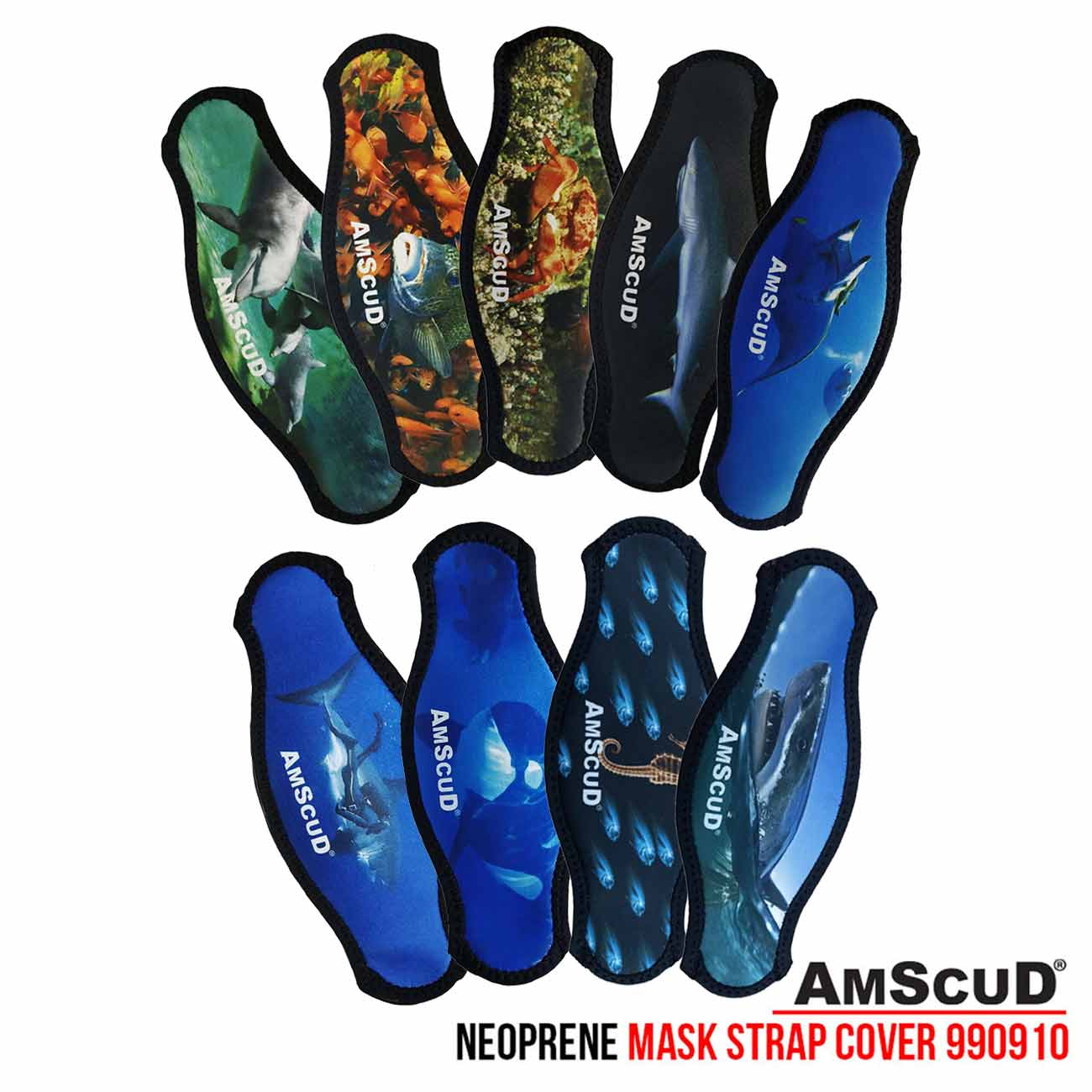 AmScuD Neoprene Cover Mask Strap Color Picture