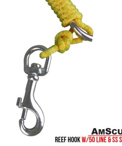 Alternative view of AmScuD Reef Hook w/ 50 Line & SS Snap