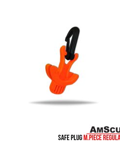 Alternative view of AmScuD Safe Plug For Regulator/Octopus Mouthpiece