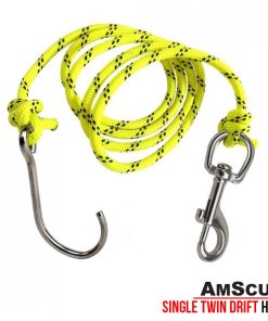 AmScuD Single Twin Drift Hook Yellow