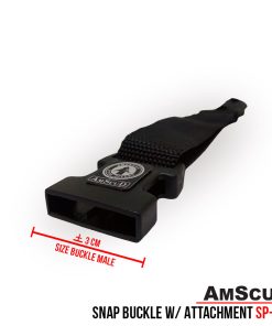 Alternative view of AmScuD Snap Buckle Female With Attachment SP-14A