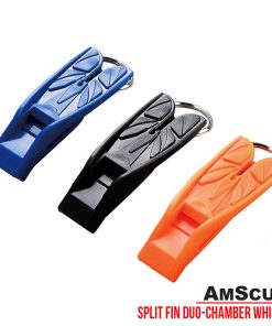 AmScuD Split Fin Duo-Chamber Whistle
