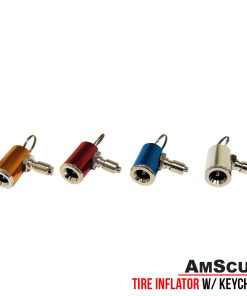 Alternative view of AmScuD Tire Inflator With Keychain