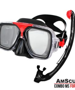 Alternative view of AmScud Combo Set Mask + Snorkel Fortec