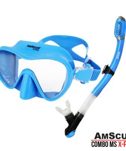 Alternative view of AmScuD Combo Set Mask + Snorkel X-Flex