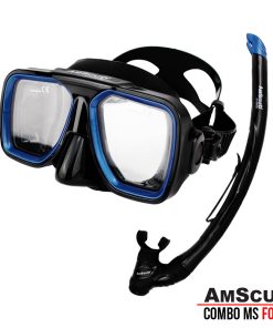 Alternative view of AmScuD Combo Set Mask + Snorkel X-Force