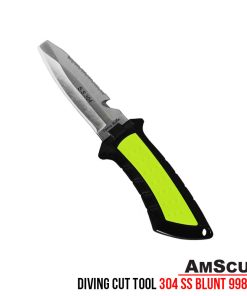 Alternative view of AmScuD Diving Cut Tool 304 SS BLUNT 2.7"
