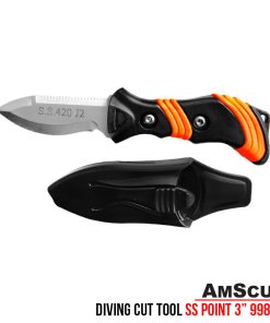 AmScuD Diving Cut Tool SS POINT 3"