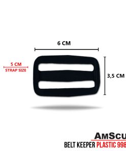 Alternative view of AmScuD Belt Keeper Plastic for 5 Cm