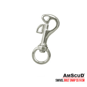 AmScuD Butterfly Bolt Snap Swivel-Eye Stainless Steel