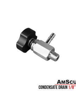 AmScuD Condensate Drain 1/8″ NPT for Air Compressor
