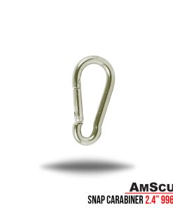AmScuD Snap Stainless Steel Carabiner 2.4″