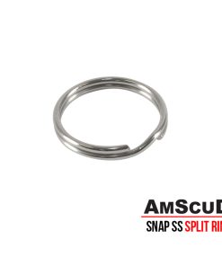 AmScuD Snap Stainless Steel Split Rings Double Snap Ring