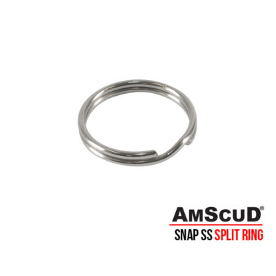 AmScuD Snap Stainless Steel Split Rings Double Snap Ring