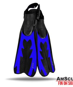 Alternative view of AmScuD Fin Open Heel Sigma