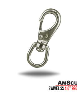 AmScuD Swivel Bolt Stainless Steel Snap 4.6″