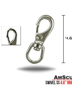Alternative view of AmScuD Swivel Bolt Stainless Steel Snap 4.6″