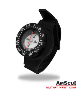 Alternative view of AmScuD Wrist Compass Military