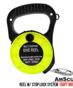 AmScuD Dive Reel with Locking System 150feet