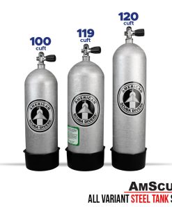Alternative view of AmScuD Tabung Selam/Scuba Tank/Scuba Cylinder Steel 100 Cuft/ 13.2 Liters