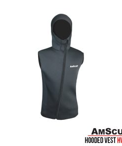 AmScuD Hooded Vest HV-01 with Full Zipper