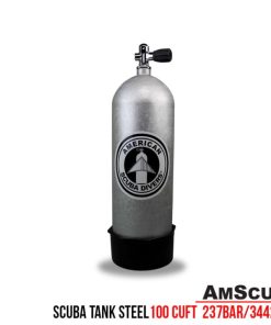 AmScuD Tabung Selam/Scuba Tank/Scuba Cylinder Steel 100 Cuft/ 13.2 Liters