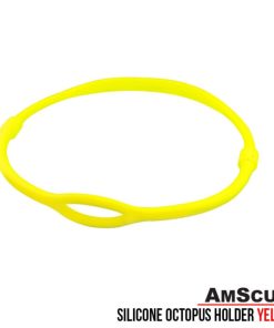 AmScuD Silicone Octopus Holder / Necklace Yellow