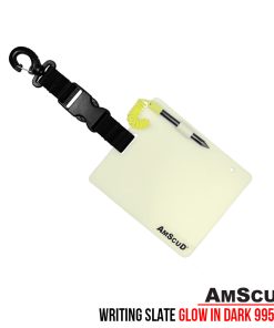 AmScuD Writing Slate Glow In Dark W/ Quick Realese Buckle 12.7x15cm