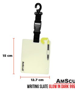 Alternative view of AmScuD Writing Slate Glow In Dark W/ Quick Realese Buckle 12.7x15cm
