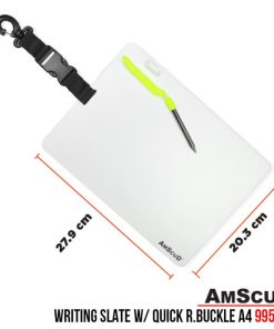 Alternative view of AmScuD Writing Slate W/ Quick Realese Buckle A4 27.9×20.3cm