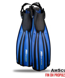 Alternative view of AmScuD Fin Open Heel Propulsion