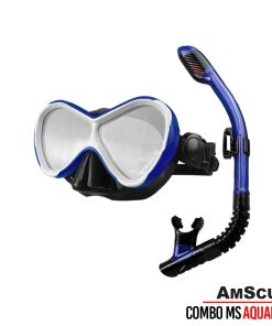 Alternative view of AmScuD Combo Set Mask + Snorkel Aquakids