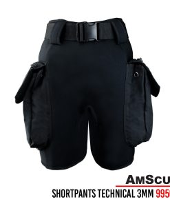 Alternative view of AmScuD ShortPants Technical Black 3mm