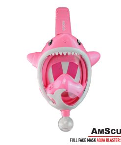 Alternative view of AmScuD Full Face Mask Junior Aqua Blaster Shark