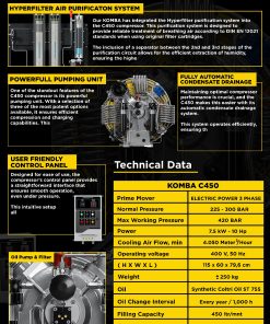 Alternative view of BROCHURE COMPRESSOR KOMBA C450