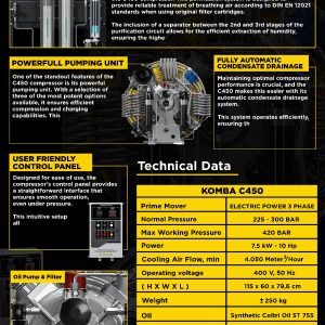 Alternative view of BROCHURE COMPRESSOR KOMBA C450